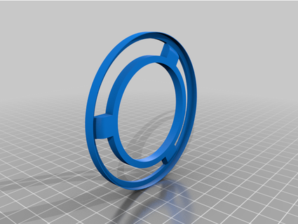 anillo parà coltura idroponica vaso nocciolato alvarus93 3d print model - Mito3D