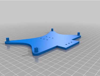 btt octopus mounting plate typicaltitan  3d print model - Mito3D