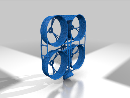 3 eğildi kemik haykırmak 205 delikler Nsasİsviçre 3d print model - Mito3D