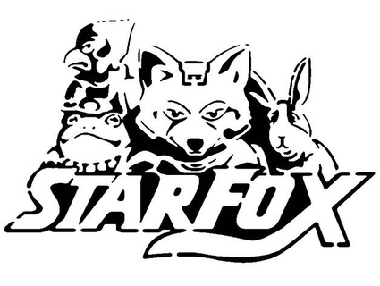 starfox stencil longquan 3d print model - Mito3D