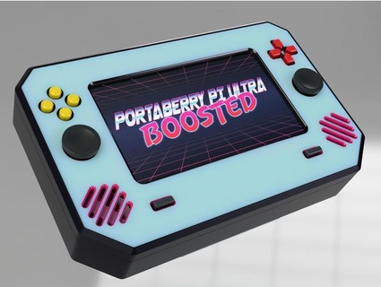 portaberry pi ultra potenziato hashtag Mike 3d print model - Mito3D
