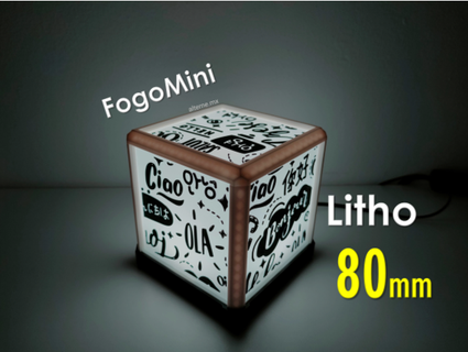 lithophane 80mm + touch sensor salvadorhvallejo 3d print model - Mito3D