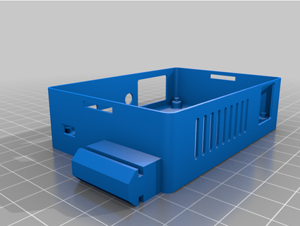 odroid xu4 case rail mount remix kizzelwhix 3d print model - Mito3D