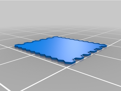 hexagonal truchet tiles hegl 3d print model - Mito3D