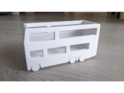 double decker autobús qqboxy 3d print model - Mito3D