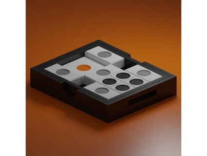 sliding tile puzzle klotski erik wrenholt 3d print model - Mito3D