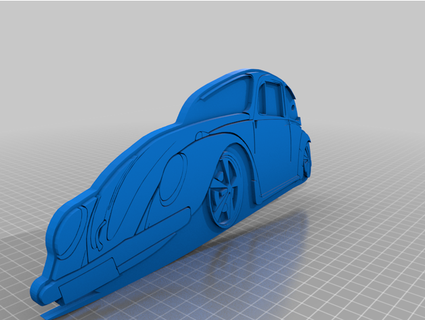 classic car & vw beetle keychains emanuel chmielowski 3d print model - Mito3D