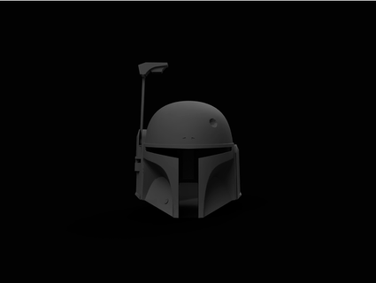 boba fett postsarlacc fresh armoured helmet bozzy1979 3d print model - Mito3D