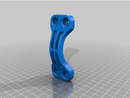 kuvvetli tampon lastiği dirsek korkutucu taşıma 3d print model - Mito3D