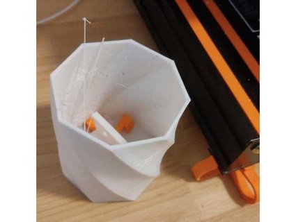 3d printer poubelle cube 3d print model - Mito3D