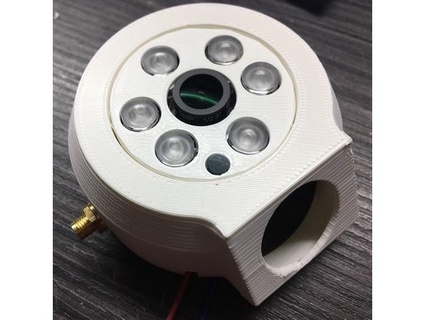 esp32-cam night vision hackermagnet 3d print model - Mito3D