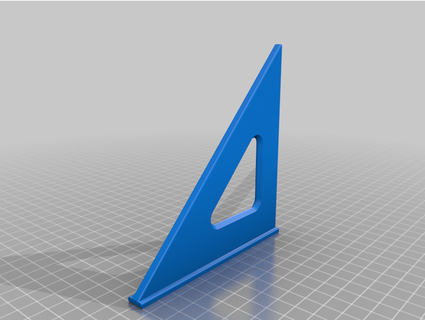 mini triangle square speed square donnybaxter  3d print model - Mito3D