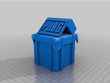 loot crate usb holder viruusxix 3d print model - Mito3D