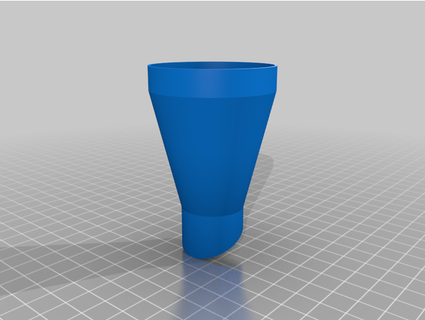 small part funnel 2 x 4 bags btornado 3d print model - Mito3D