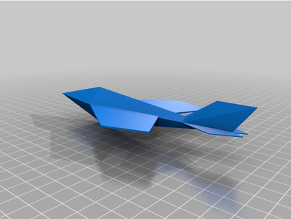 glider plane kingantzz 3d print model - Mito3D