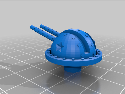 twin turret weelittlecars 3d print model - Mito3D