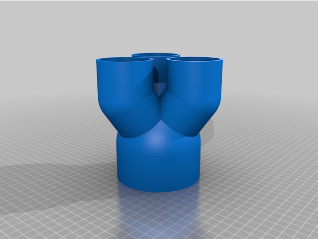 4 pollice 2 pvc adattatore josh928 3D print model - Mito3D