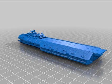 space carrier 3dtinkercadmodel 3d print model - Mito3D
