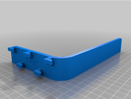 skadis filamento carretel suporte remixar alargado salada gorila 3d print model - Mito3D