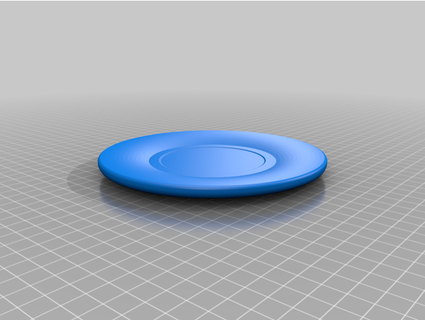 ceramic plate rechubcire 3d print model - Mito3D