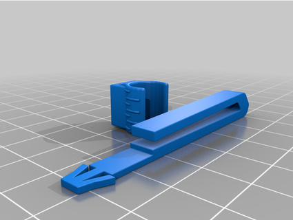 elma kalem gen2 klips Kulp destek uzun tip Taicheekan 3d print model - Mito3D