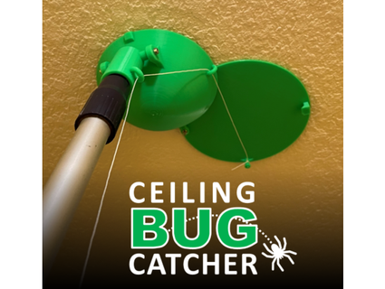 ceiling bug catcher jacktheslicer 3d print model - Mito3D