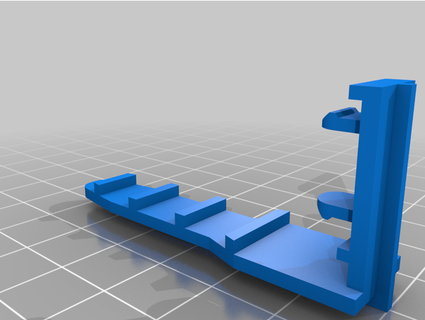 rokenbok forklift forks mount maverick96 3d print model - Mito3D