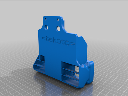 sdraiarsi hotend dissipatori calore condotto cablaggio vassoio dual estrusore modix 10924 d 3d print model - Mito3D