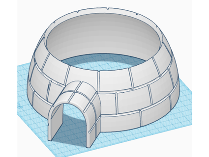 iglu agulha cafajeste Daniel 3d print model - Mito3D