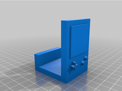 gameboy color stand claireprice 3d print model - Mito3D