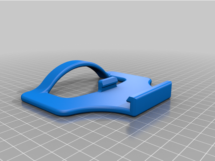 anycubic i3 mega - bed handle mamutecpn 3d print model - Mito3D