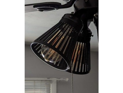ceiling fan bulb shade slackersean 3d print model - Mito3D