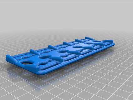 minimal Fahrradverpackung Ladung Käfig m8675 3d print model - Mito3D