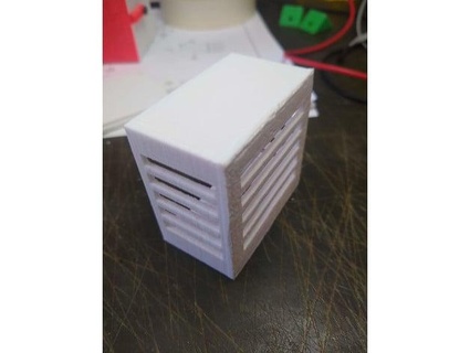 Gehege Temperatur Sensor Geschirr 3d print model - Mito3D