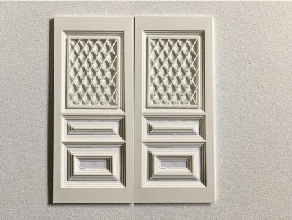 Vorderseite Türen 1 12 Rahmen Puppenhäuser garylavart 3d print model - Mito3D
