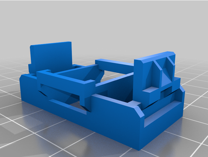 delta mondo rj45 ethernet modulo danpeig 3d print model - Mito3D