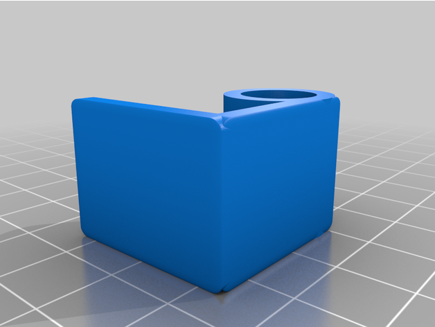 cupboard door holder twhelton 3D print model - Mito3D