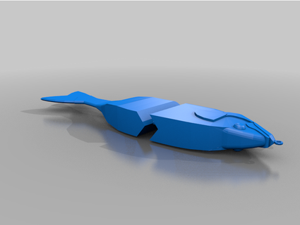 small mouth bass swim bait corbo 2 3d print model - Mito3D