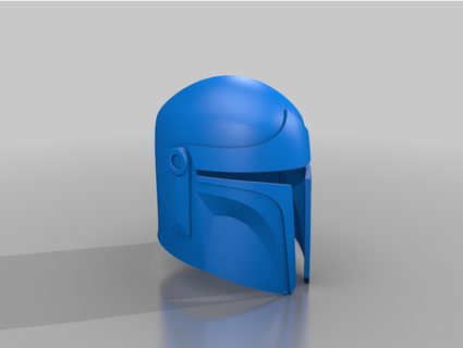 mandalorian helm non-canon strada000 3d print model - Mito3D