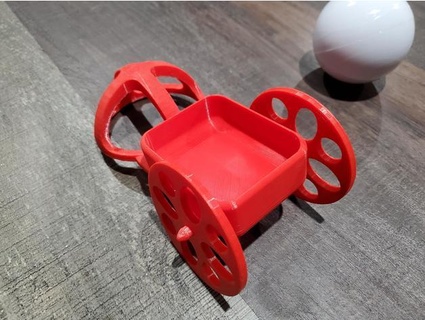 sphero carruagem tecnologia 3d print model - Mito3D