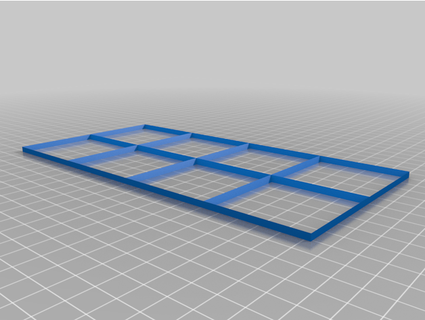 empilable bacs Ouah 3d print model - Mito3D