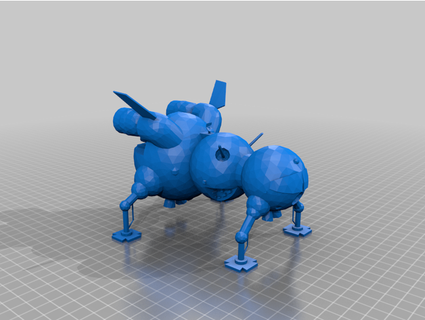 yıldız böceği jimjimjimmyjim 3d print model - Mito3D