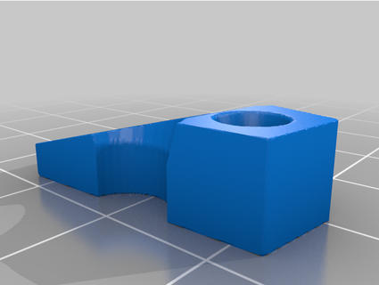 taz 4 5 6 lit doigt adaptation bam magnétique améliorer 3d print model - Mito3D