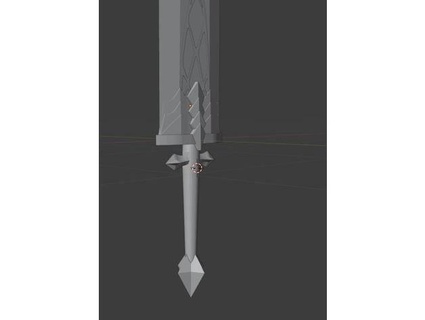 strigas sword castlevania spirited3d 3d print model - Mito3D