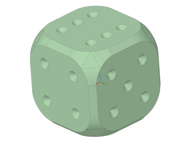 spielw rfel Spiel Würfel 16mm gofx 3D print model - Mito3D