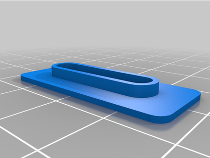 voxelab aquila belt tension cover sharpdesign 3d print model - Mito3D