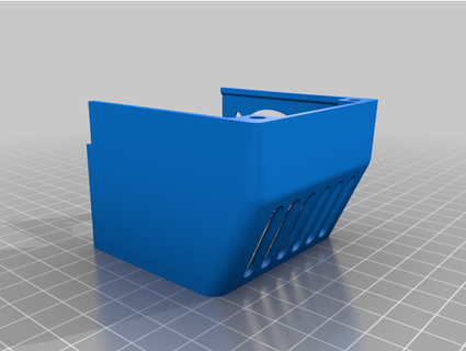 anycubic mega-x hotend cover clean schmuhfix  3d print model - Mito3D