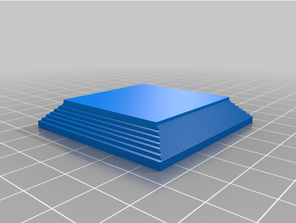 3d barra oblicua sostener imanes base phistración 3d print model - Mito3D
