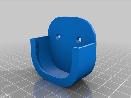 shelly button 1 wall mount m0rgus 3d print model - Mito3D