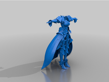 high fantasy warriors jimjimjimmyjim 3d print model - Mito3D